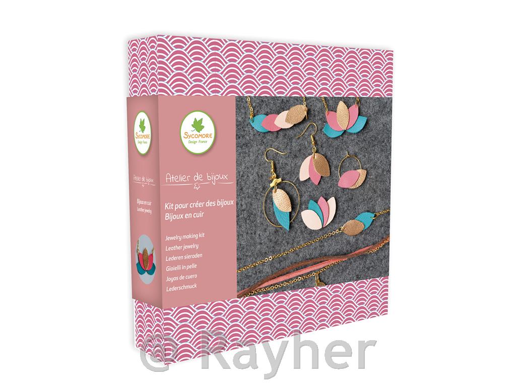 Ustvarjalni set Atelier de bijoux, Nakit iz usnja