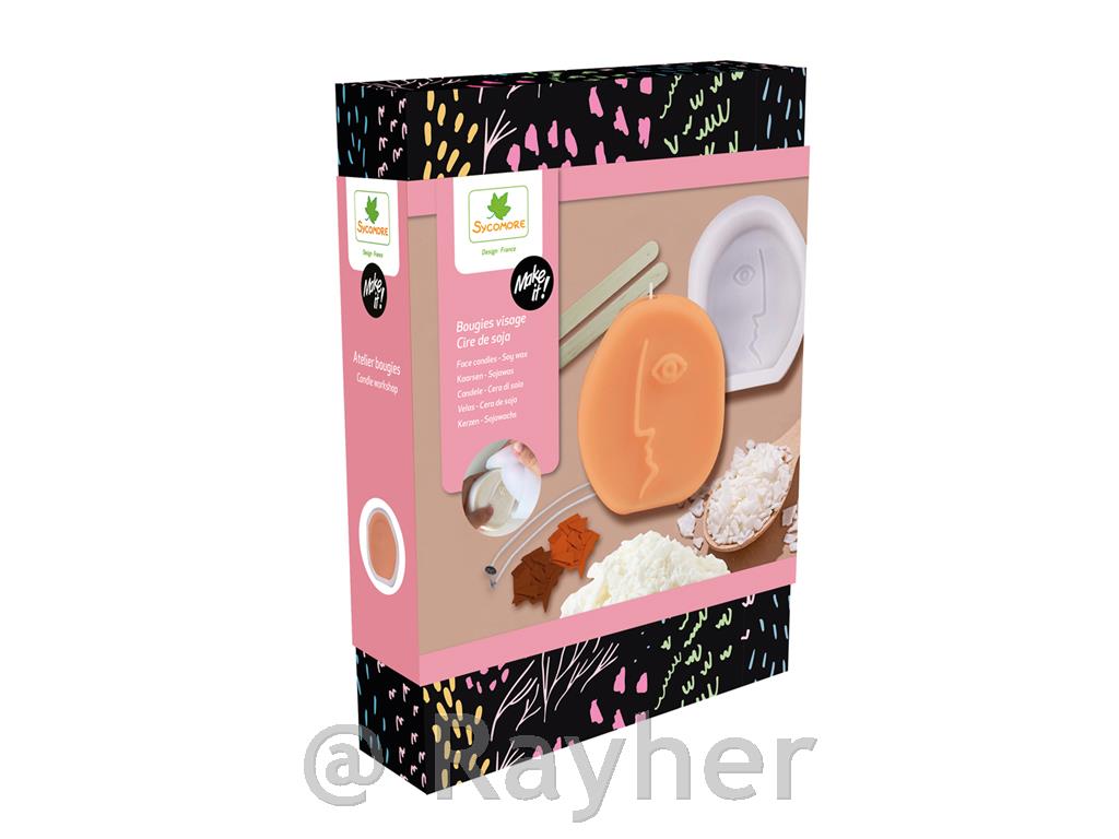 Ustvarjalni set Make It, Sveče Face