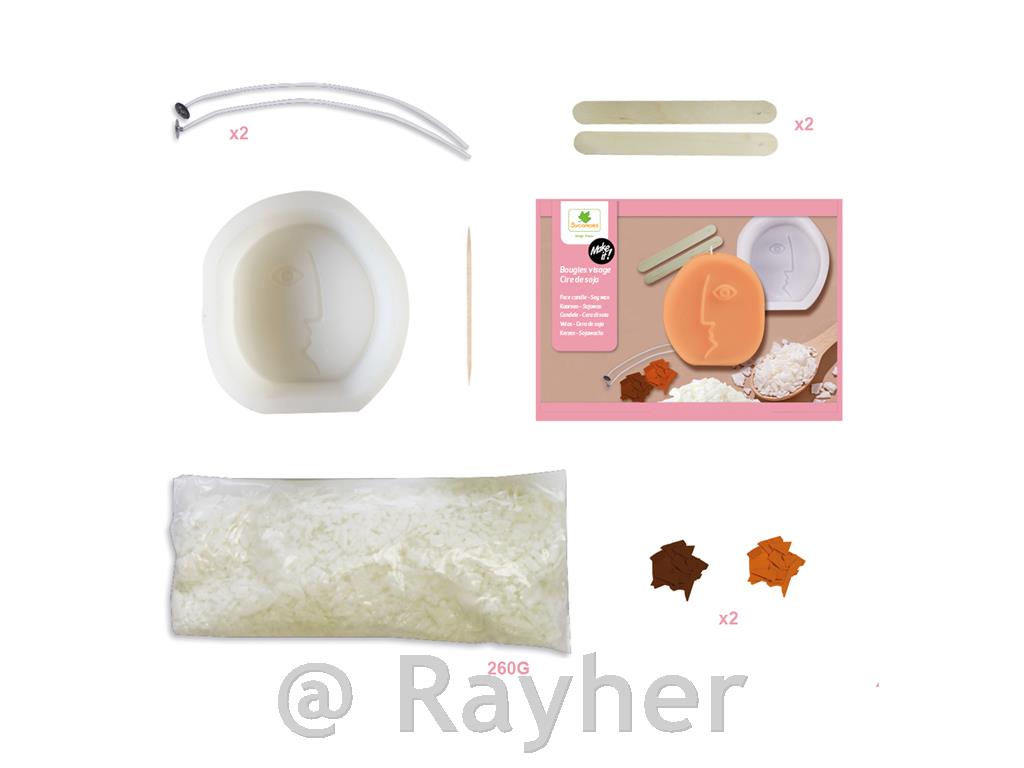 Ustvarjalni set Make It, Sveče Face