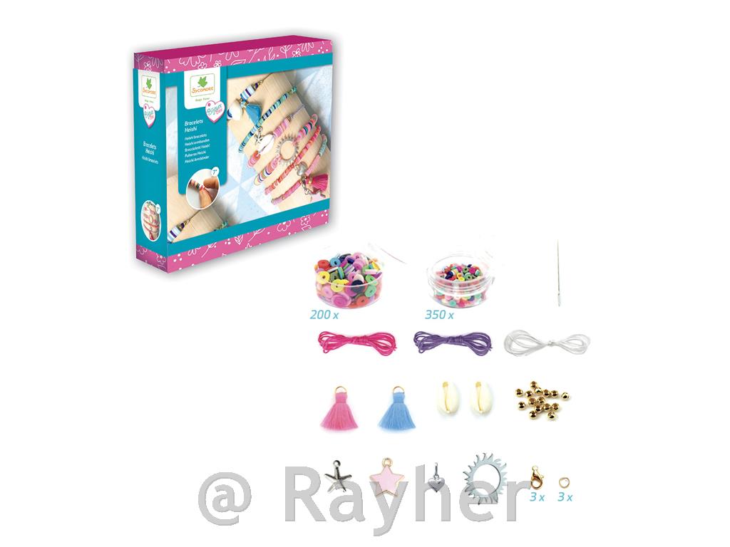 Ustvarjalni set Bijoux Box, Heishi zapestnice