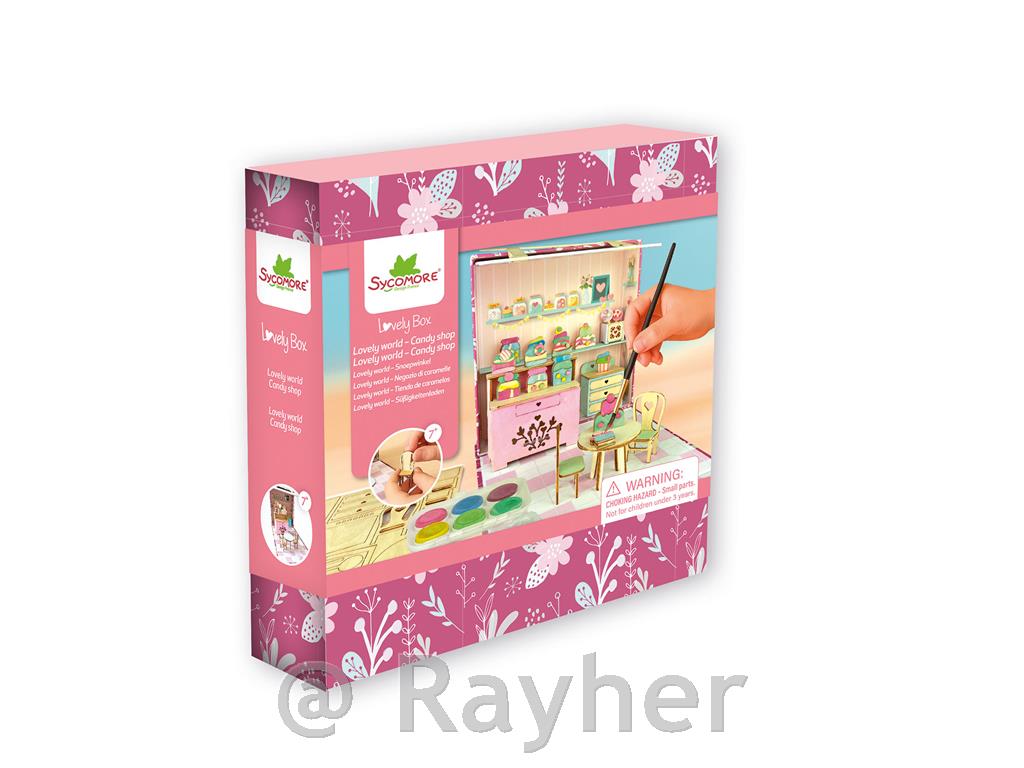 Ustvarjalni set Lovely Box, Trgovina Candy shop