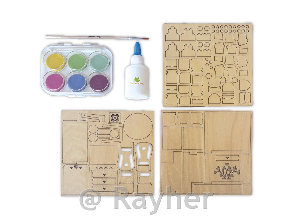 Ustvarjalni set Lovely Box, Trgovina Candy shop