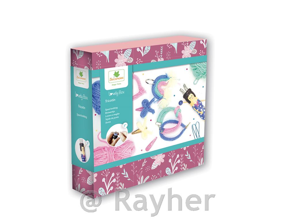 Ustvarjalni set Lovely Box, Pletenje s pletilno miško