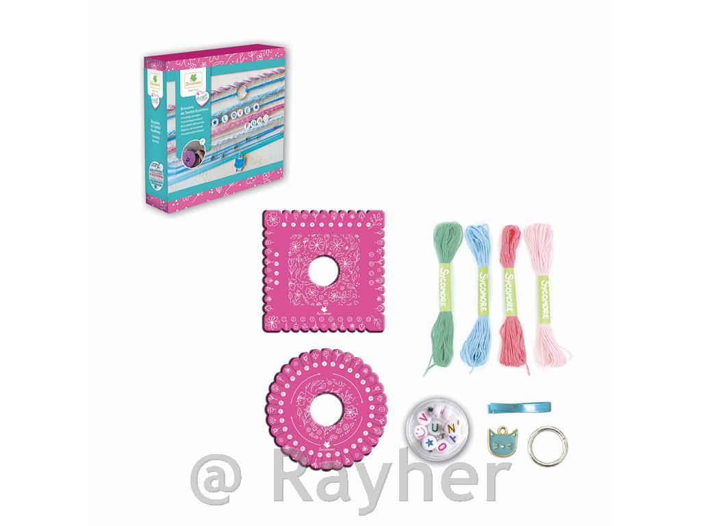 Ustvarjalni set Bijoux Box, Zapestnica prijateljstva