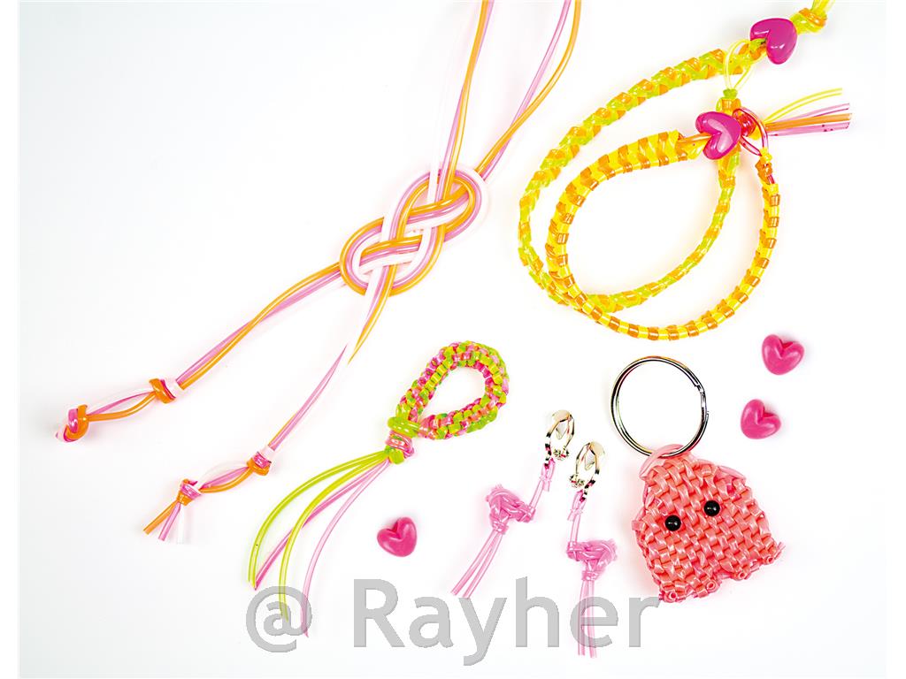 Ustvarjalni set Lovely Box, Magični Scoubidou nakit