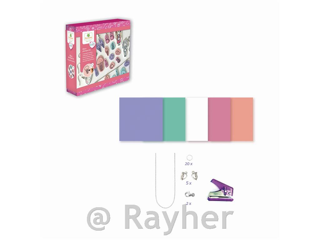 Ustvarjalni set Bijoux Box, Nakit iz skrčljive folije