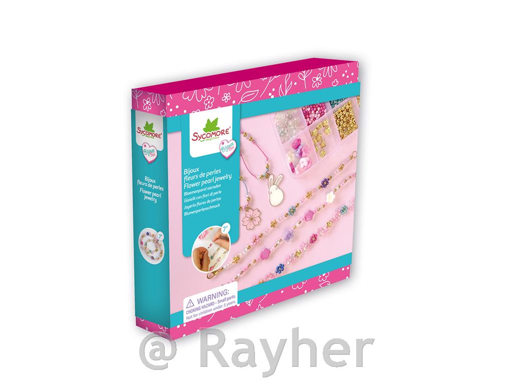 Ustvarjalni set Bijoux Box, Cvetlični nakit