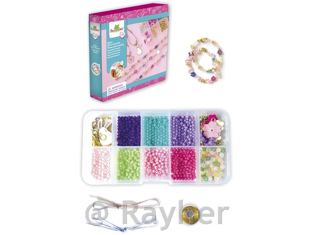 Ustvarjalni set Bijoux Box, Cvetlični nakit