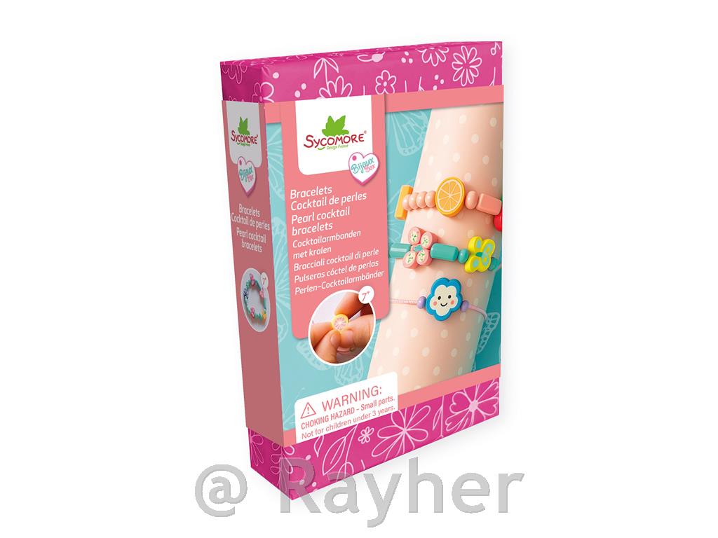 Ustvarjalni set Bijoux Box, XS tutti frutti zapestnice