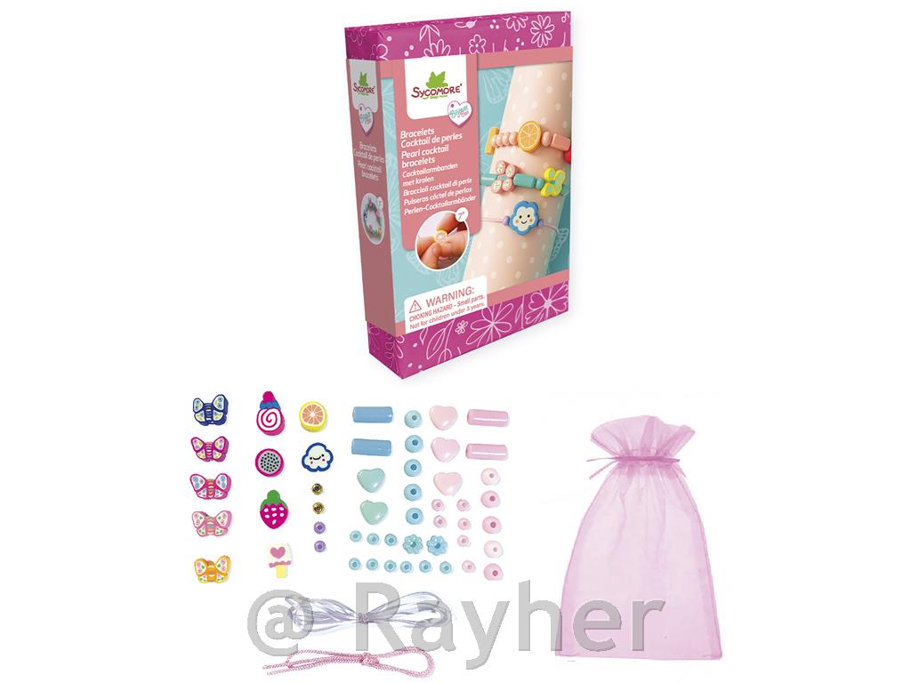 Ustvarjalni set Bijoux Box, XS tutti frutti zapestnice