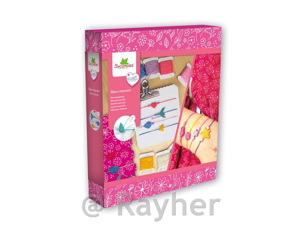 Ustvarjalni set Bijoux Box, Makrame nakit