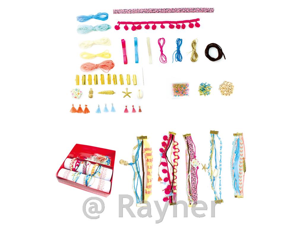 Ustvarjalni set Bijoux Box, Večplasne zapestnice