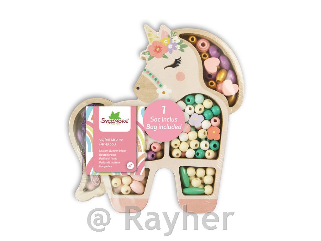 Ustvarjalni set lesene perle, Samorog