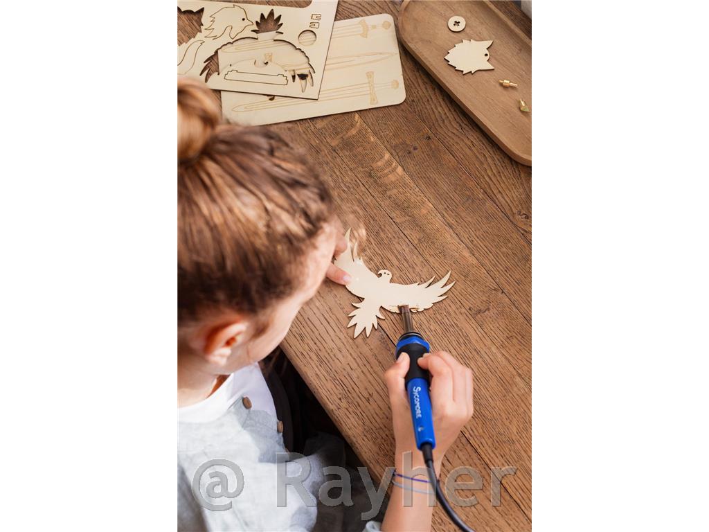 Ustvarjalni set Lovely Box, Krasimo les s pirografom - Celtic