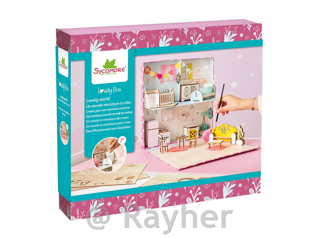 Ustvarjalni set Lovely Box, Moja hiška