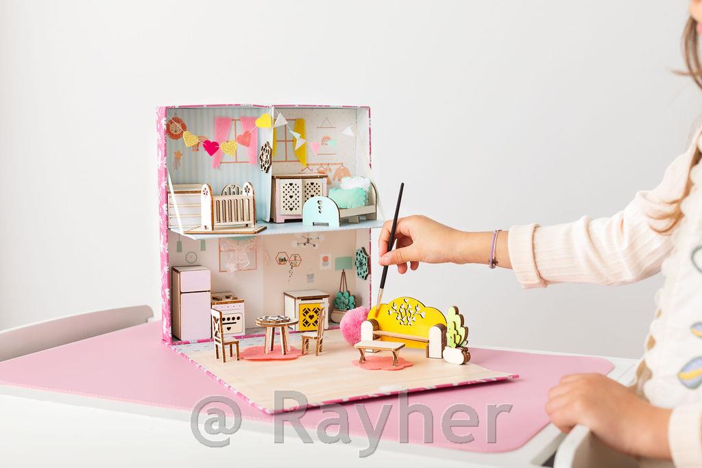 Ustvarjalni set Lovely Box, Moja hiška