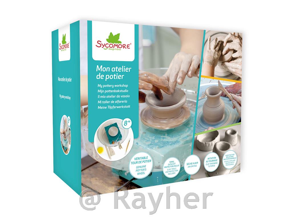 Ustvarjalni set Lovely Box, Moj lončarski atelje