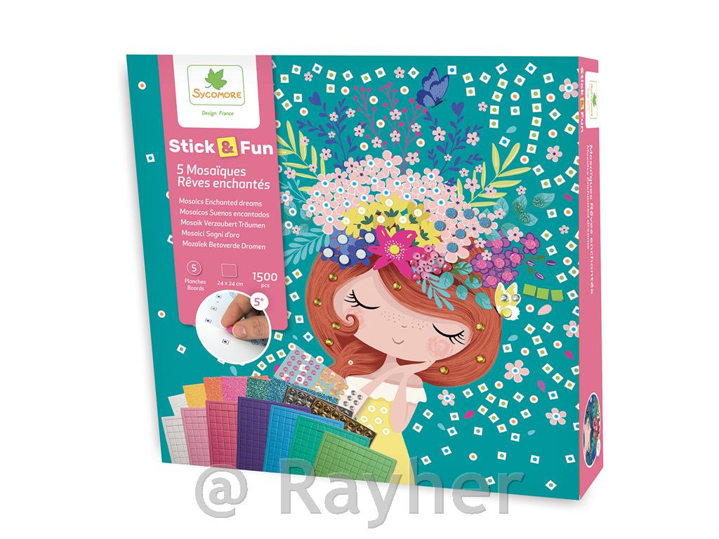 Ustvarjalni set Stick'N Fun Mozaik, Čarobne sanje