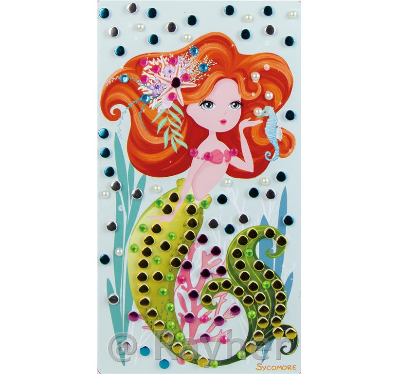 Ustvarjalni set Stick'N Fun Mozaik, Morska deklica