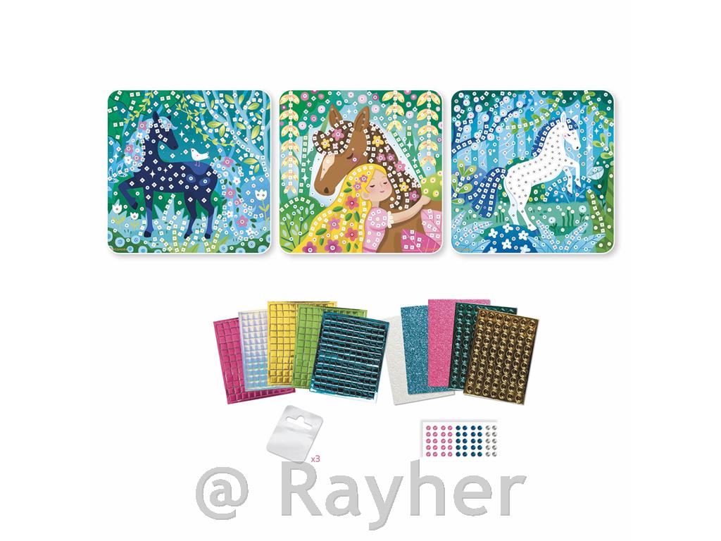 Ustvarjalni set Stick'N Fun Mozaik, Konji