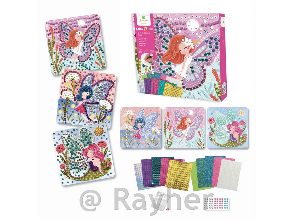 Ustvarjalni set Stick'N Fun Mozaik, Vile