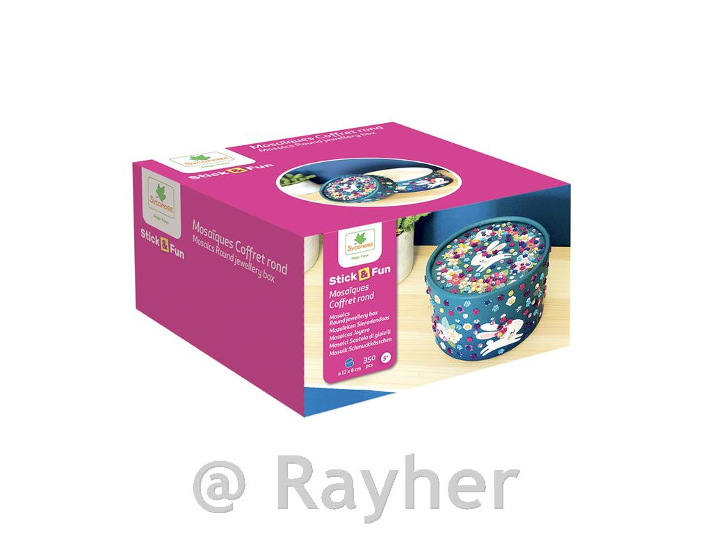 Ustvarjalni set Stick'N Fun - 3D Mozaik, Darilna škatla