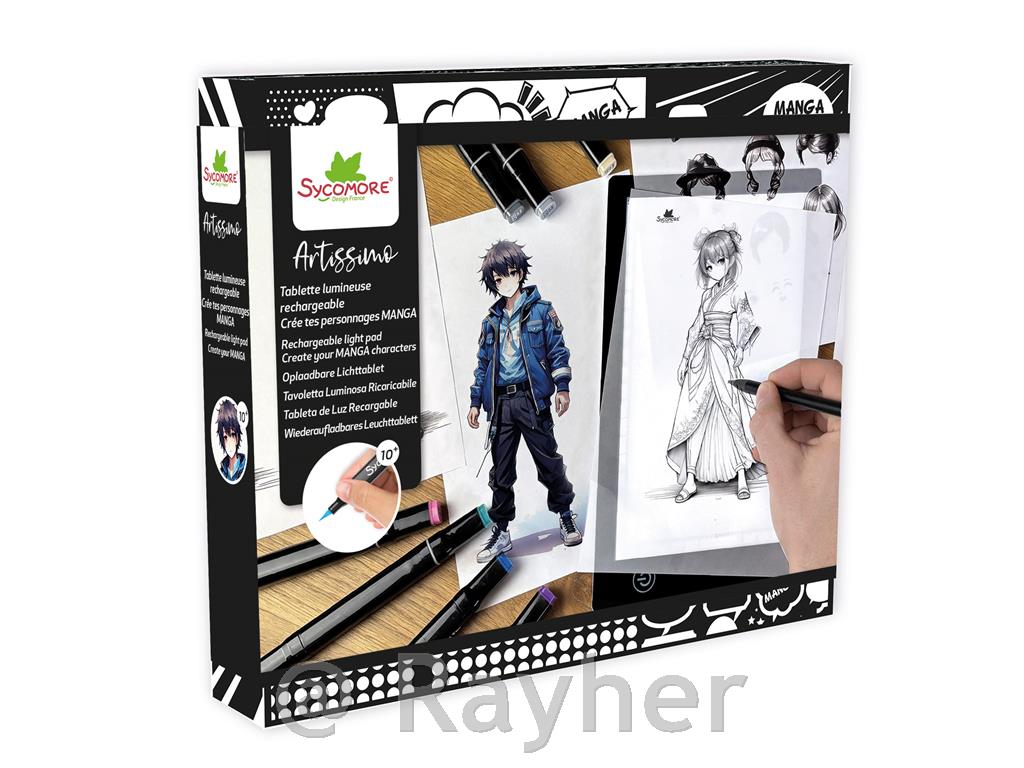 Manga ustvarjalni set, Create Your Manga Characters