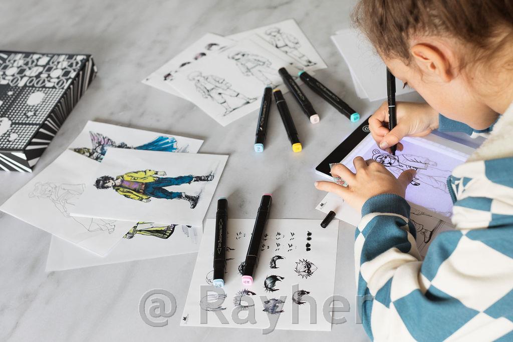 Manga ustvarjalni set, Create Your Manga Characters