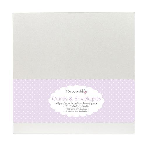 Pearlescent 6"x6" Cards & Envelopes