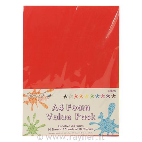 Set penaste gume,5x10 barv, A4, set 50