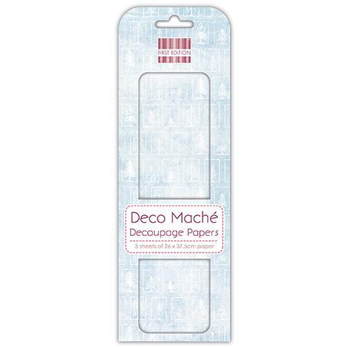 Deco Mache -Icy Trees