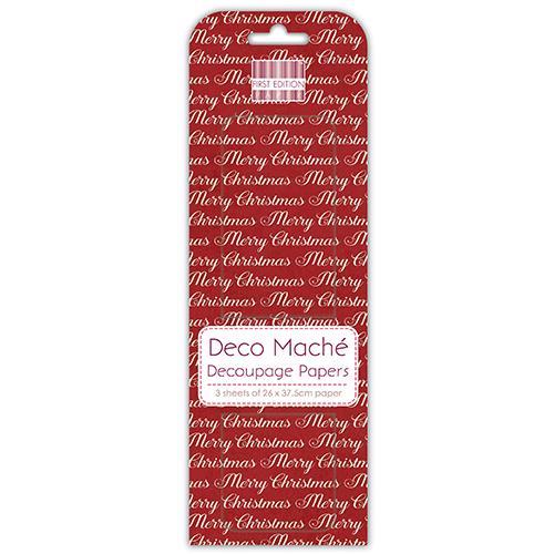 Decoupage papir MD, Merry Christmas