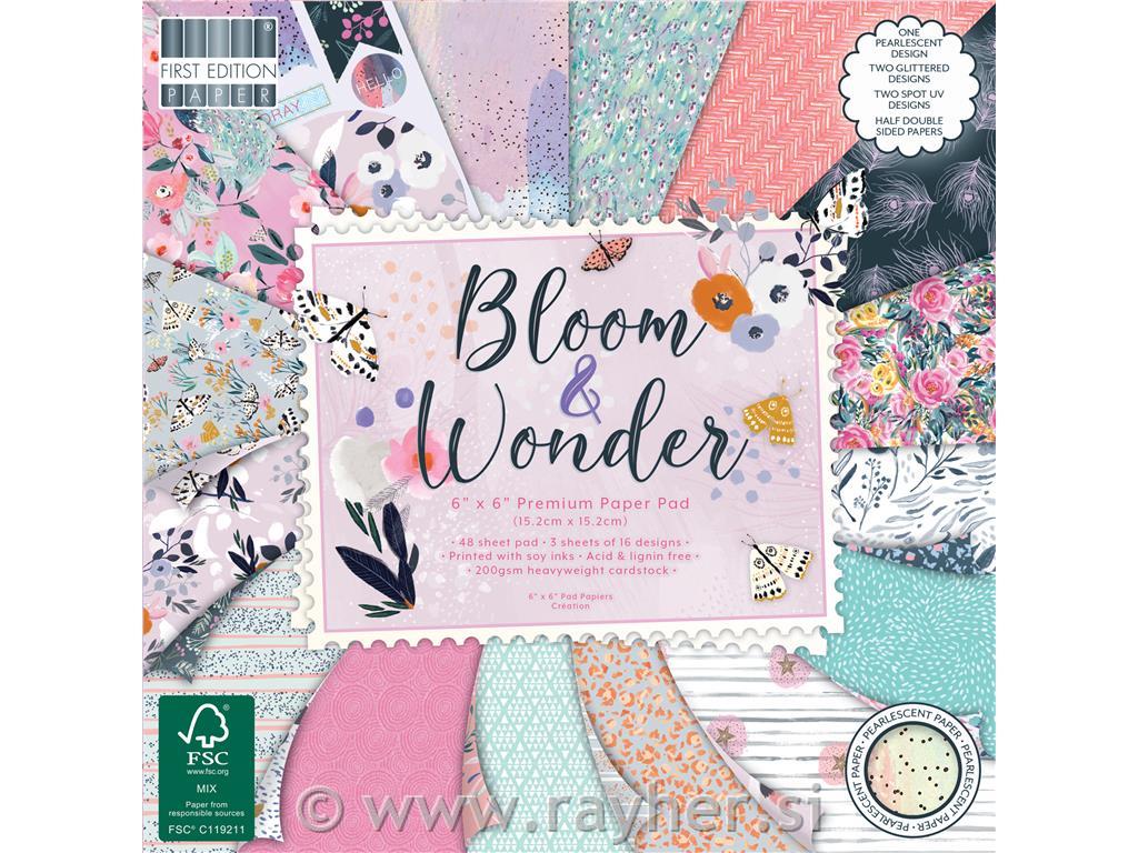6x6 Paper Pad - Bloom and Wonder