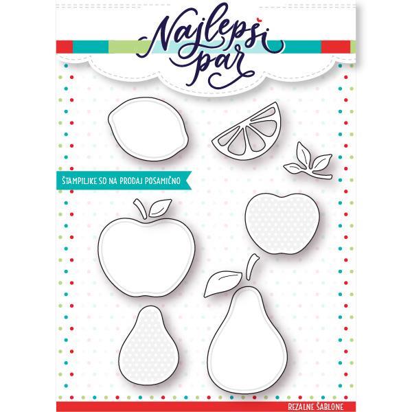 Rezalne šablone, SLADKO SADJE