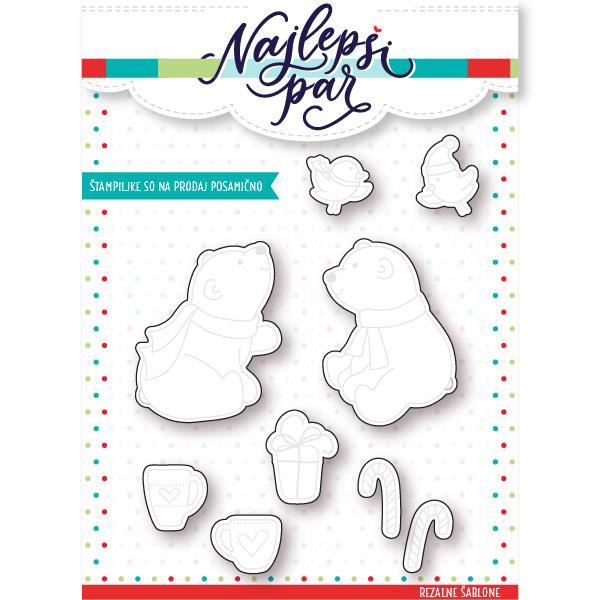 Cutting dies, Bear Friends