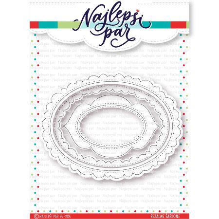 Rezalne šablone, Kreativni ovali