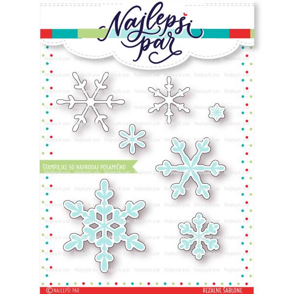 Cutting die Snowflakes