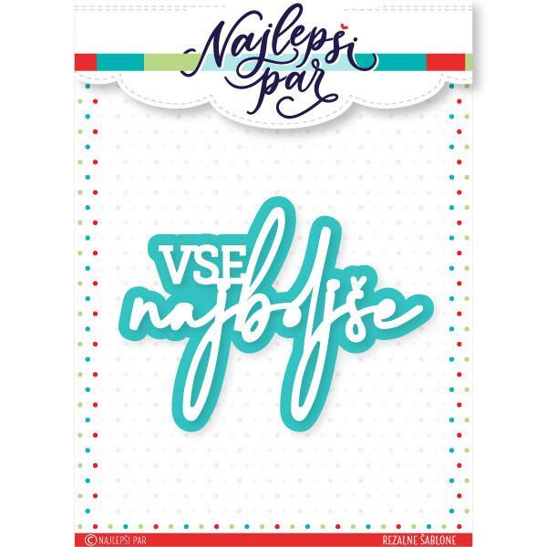 Rezalne šablone Vse najboljše 5