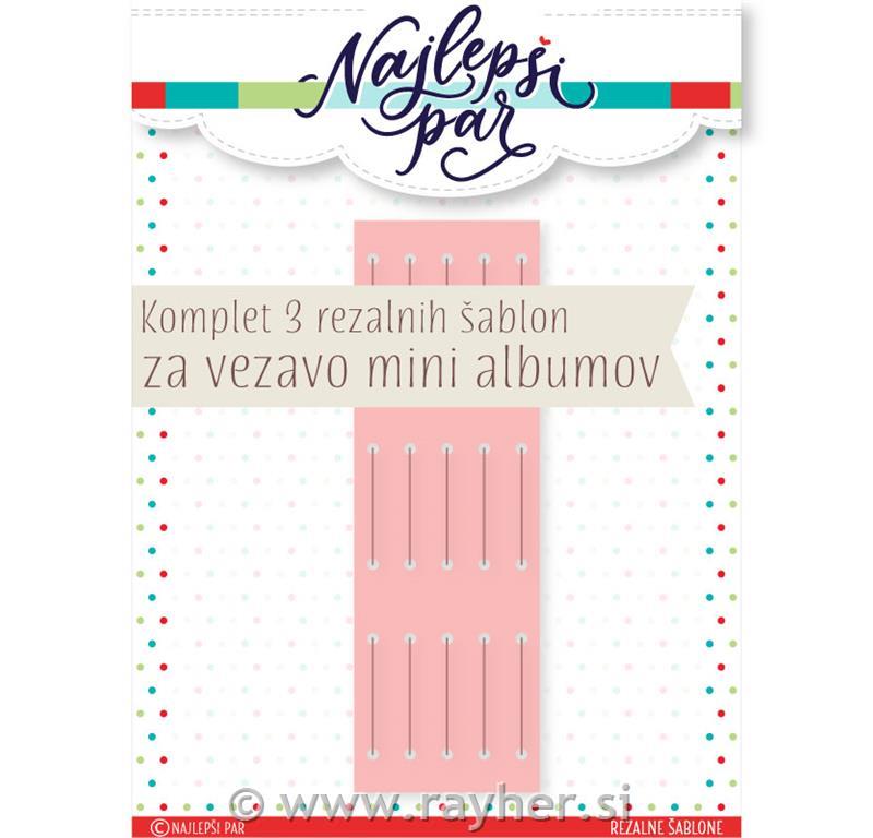 Rezalne šablone Vezava za albume