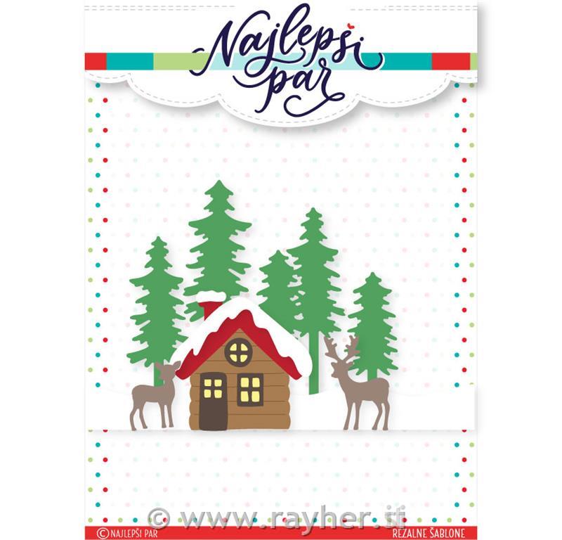 Rezalne šablone V gozdu