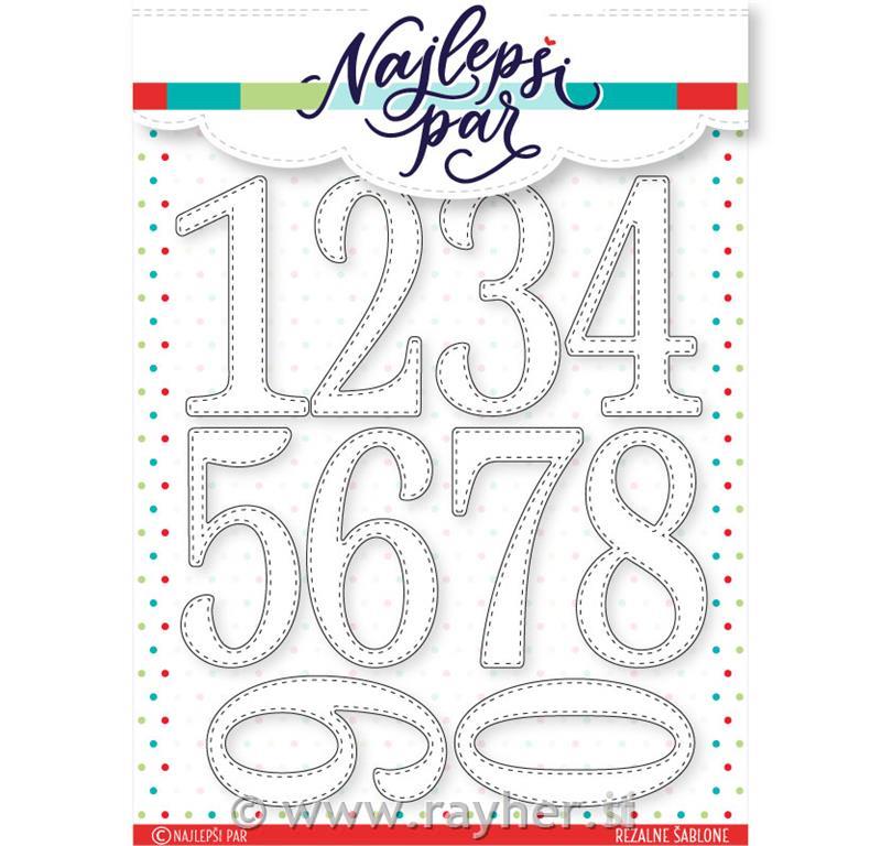 Cutting die Happy Birthday Slovene