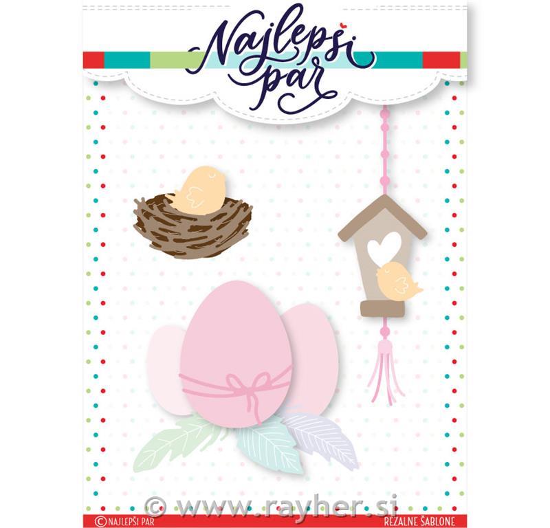 Cutting die Happy Birthday Slovene