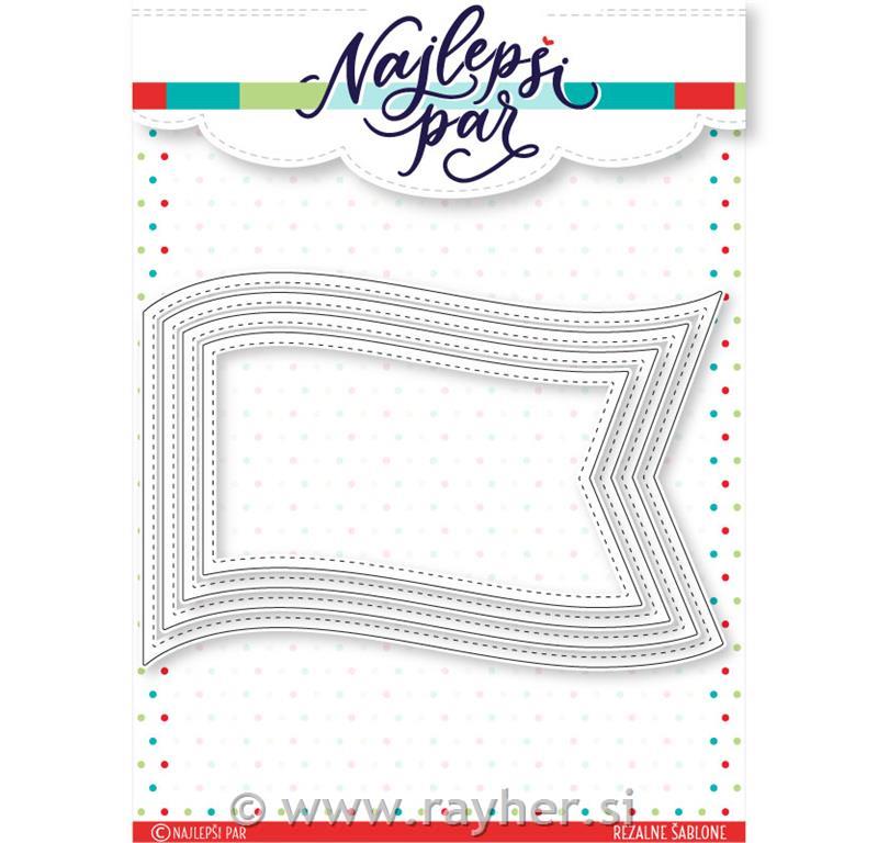 Rezalne šablone Zastavice