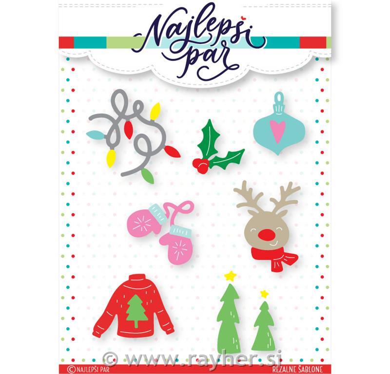 Cutting die Happy Birthday Slovene