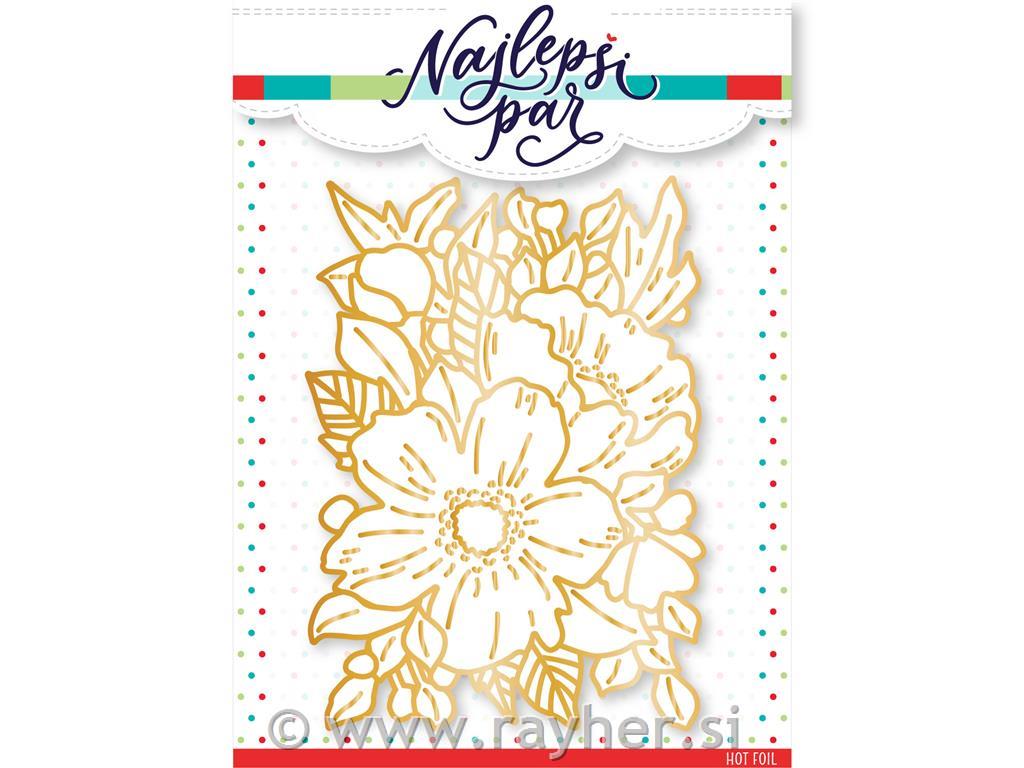 Folija Cvetoče ozadje