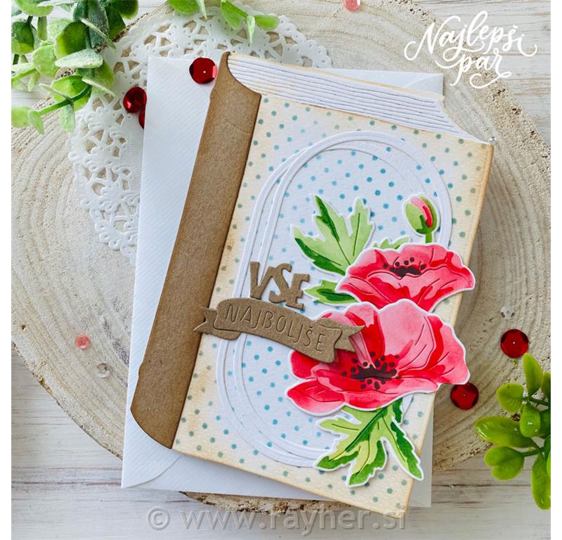 Cutting die Happy Birthday Slovene