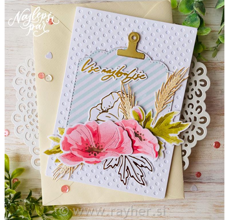 Cutting die Happy Birthday Slovene