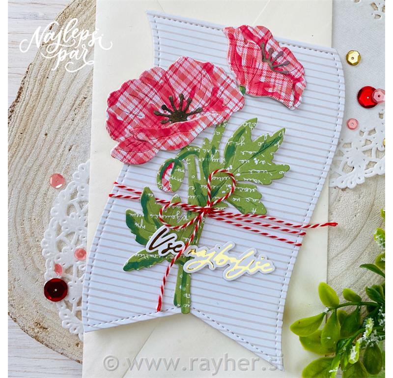 Cutting die Happy Birthday Slovene