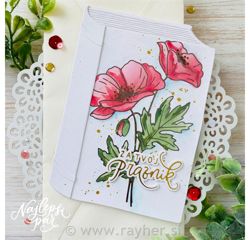 Cutting die Happy Birthday Slovene