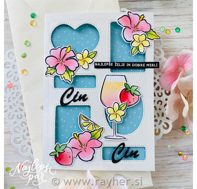 Cutting die Happy Birthday Slovene